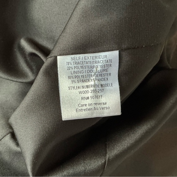 Alice + Olivia Jace Shawl Collar Oversized Fitted Blazer Size XS Black - Picture 12 of 14